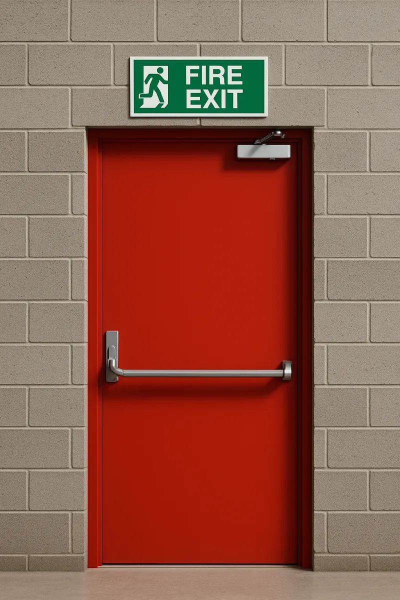 fire exits - professional steel doors available in hull from UK manufacturers
